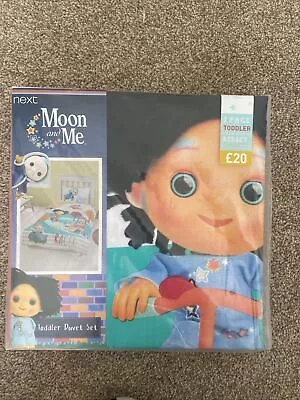 £10.99 • Buy NEXT Toddler Bed Set Girls Boys MOON AND ME Duvet Quilt Cover New In Pack