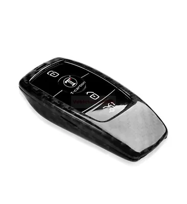 Fit Mercedes Benz Hard Carbon Fiber Remote Smart Key Fob Case Protection Cover • $59.88