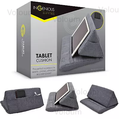 Tablet EReader Phone Book IPad Cushion Holder Stand For All Devices Gift Box • £15.99