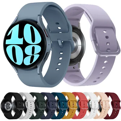 Silicone Strap For Samsung Galaxy Watch 5/pro/4 44/40mm Classic 46/42mm Band • $10.48