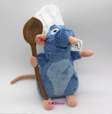 2023 Ratatouille Remy Mouse Plush Chef Rat Pal Hat Magnetic Mini 8 Apron Spoon • $16.99