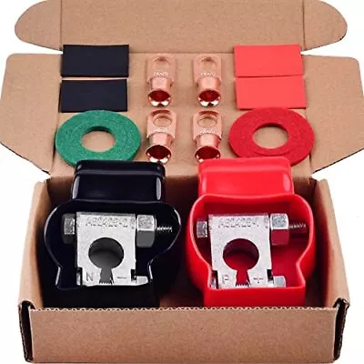 Military Battery Terminals Battery Terminal Cover Kit Quick Release Battery Term • $26.55