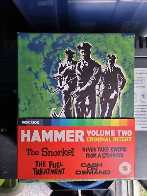 Hammer Volume Two: Criminal Intent - Limited Edition Indicator Blu-Ray Boxset • £65