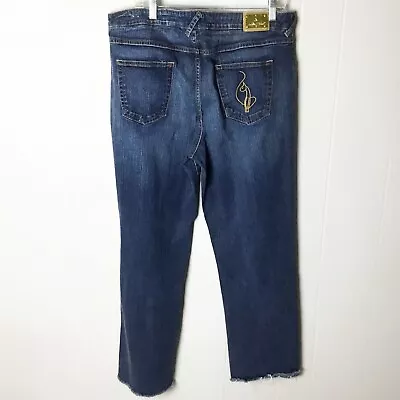 Vintage Y2K Baby Phat Jeans Pants Size 20 Womens Raw Hem • £33.78