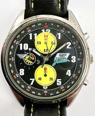 JDM 90’s HONDA MUGEN F1 JORDAN SEIKO VD55B Wrist Watch EK9 B20 VTEC Type-r • $239