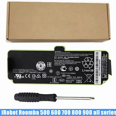 OEM Battery For IRobot Roomba 530 560 605 615 675 680 870 896 960 966 980 985 • $32.55