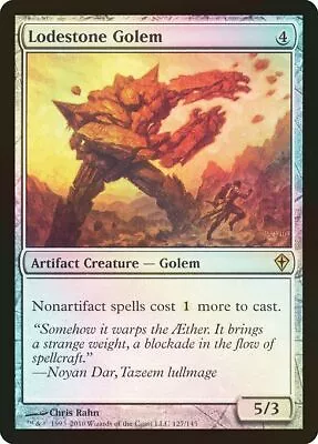 MTG - Lodestone Golem / Magnetite Golem | Worldwake [FRA FOIL] • $5.50