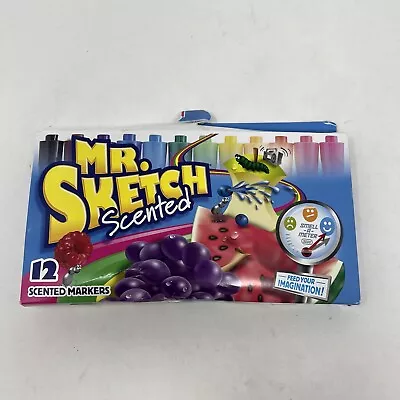 Mr. Sketch Scented Markers Chisel Tip Assorted Colors Pack Of 12 • $8.49