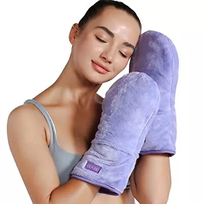 MICROWAVABLE MITTENS Therapy Gloves Warmer Arthritis Pain Relief Unscented REVIX • $45.62
