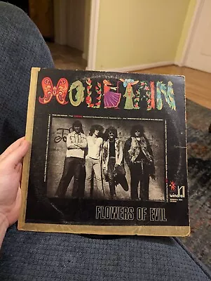 MOUNTAIN Flowers Of Evil LP 1971 1st Press Windfall 5501 - VG+ MISSISSIPPI QUEEN • $24.88