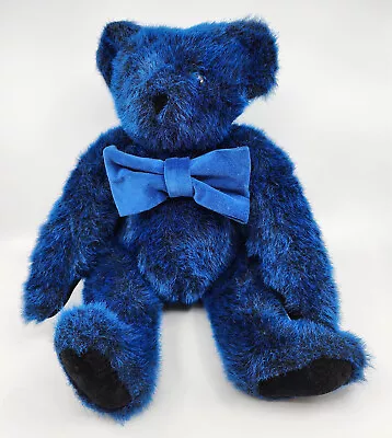 * Vintage Vermont Plush 16   Blue Without You  Jointed Teddy Bear Blue * • $24.99