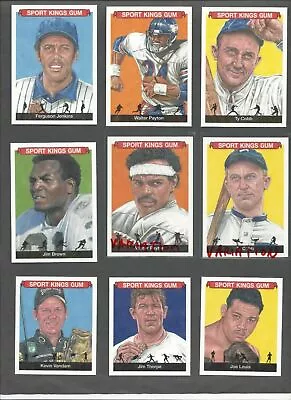 2018 SPORT KINGS VOLUME 1 RETAIL - BASE Or MINI W/VARIATIONS - WHO DO YOU NEED!! • $0.99