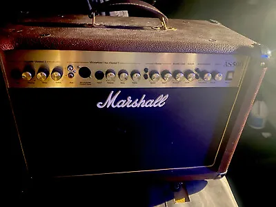 Marshall AS50D 2-Channel 50W Acoustic Guitar Combo Amplifier With 2x8  Celestion • $315