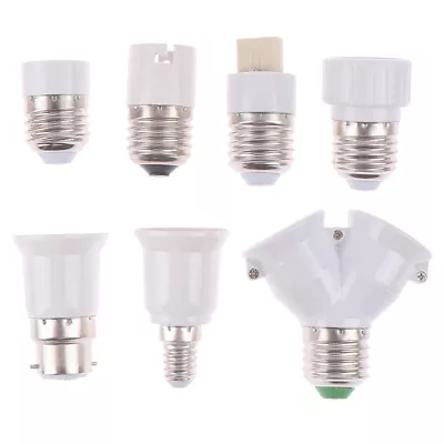 E27 GU10 E14 B22 G9 Bulb Adapter Lamp Converter Holder Extender Light Sockexk • $6.06