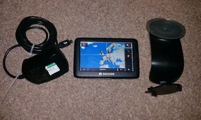 £97.99 • Buy Navigon Sat Nav Portable System Maps With Handsfree & Accessories