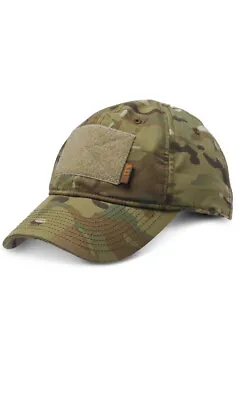 5.11 Tactical Flag Bearer Cap Adjustable Hook+Loop Patch Hat Multicam Green • $23.99