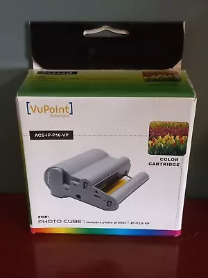 Photo Cube Compact Printer Color Cartridge ACS-IP-P10-VP / VuPoint Solutions. • $12