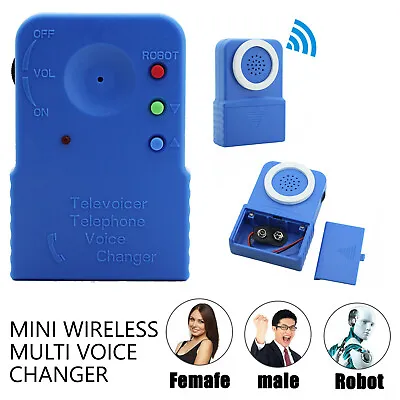 Portable Mini Wireless 8 Multi Voice Changer Microphone Disguiser Loudspeaker • $18.99
