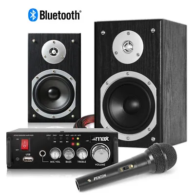 £105 • Buy SHF55 Home Karaoke Party Speaker Set With Microphone Bluetooth MP3 Music Machine