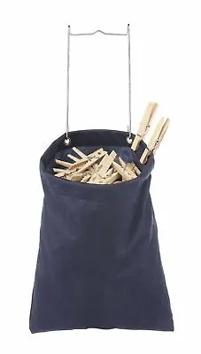 Whitmor Hanging Clothespin Bag Holds 200 Laundry Clothes Pins Indoor / Outdoor • $11.13