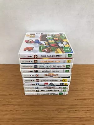 Nintendo 3DS Games Cartridge Card Bulk Choose Your Own Title Select Your Game DS • $44.99