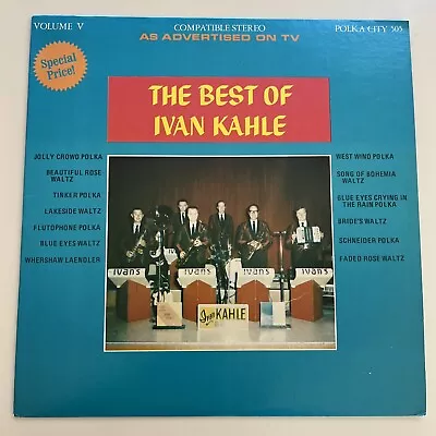 Megarare The Best Of Ivan Kahle Polka Vinyl Lp Vg • $8.20