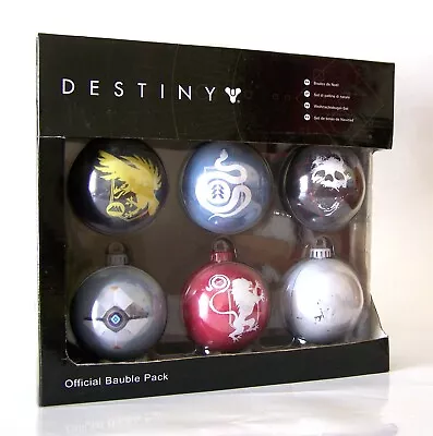 Destiny Official Bauble Pack - Bungie - Numskull - 6 Pack Xmas Tree Decorations • $29.95