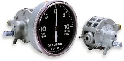 $549.99 • Buy NEW Qualitrol Pressure Vacuum  Gauge 07-035C 07035C W Compound Bleeder , Set +5
