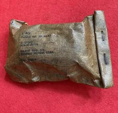 RARE Original WW2 NOS Inland M1A1 Paratrooper Carbine Grip  • $675