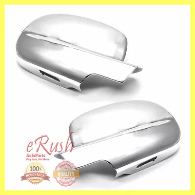 For 2007-2013 Chevy Silverado Chrome Side Mirror Full Cover Covers 2012 2011 New • $32.99