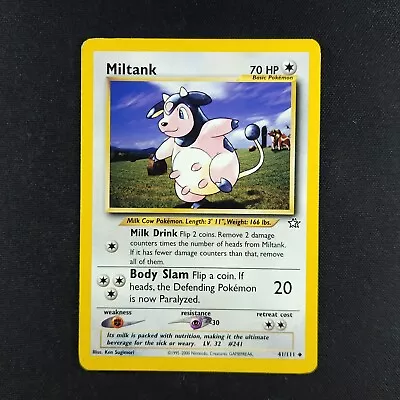 Miltank 41/111 - Neo Genesis - Pokémon Card • $3