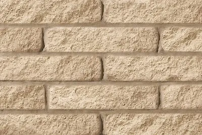 Cotswold Stone Textured & Moulded Concrete Facing Bricks Unused And Weathered. • £450