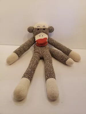 £35.22 • Buy Rare Vintage Sock Monkey Hand Puppet Hand Made 18  Super Fun Collectible Euc
