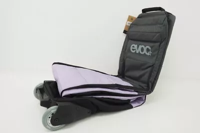 NEW! EVOC XL Ski Roller Bag - Padded Double Ski Travel Bag Purple/Black • $109.99