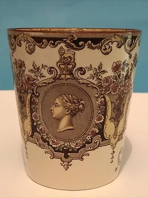 Queen Victoria - Diamond Jubilee 1897 - Beaker - Royal Doulton At • £35