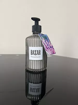 £15.95 • Buy CHRISTIAN LACROIX Bazar Luxury Hand Lotion 300ml  Thick Glass Dispenser
