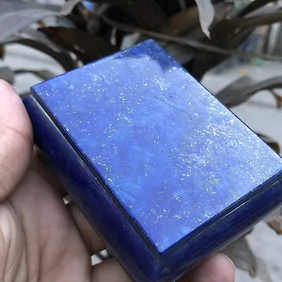 Natural Lapis Lazuli Jewellery Box Healing Crystal /Afghanistan  /Size 3 Inch • $55