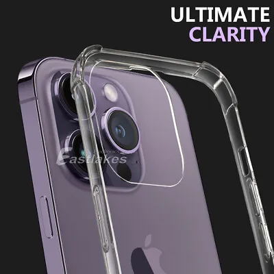 $5.50 • Buy Clear Shockproof Bumper Back Case Cover For IPhone 14 13 12 11 Pro XS MAX X XR 8