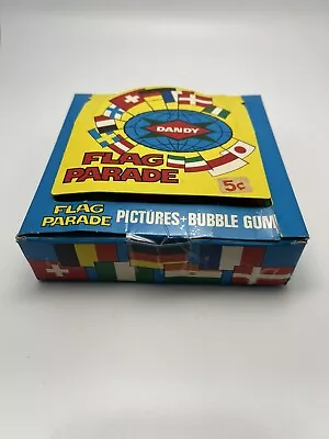 Dandy Gum Flag Parade Box Unopened Card Packs RARE • £118.74