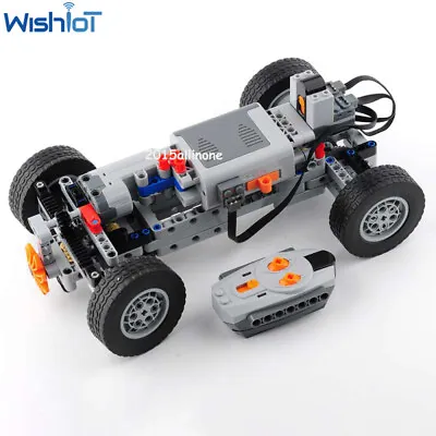 4WD MOC Off-road Power Function Remote Control RC Climbing Car Building Block • $85.45