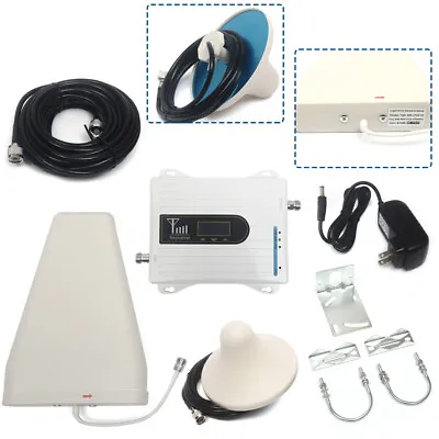 Mobile Signal Booster 900/1800/2100MHz 2G/3G/4G Tri Band Amplifier Repeater • $79