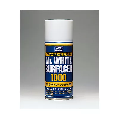 Mr. Hobby Paint Mr. White Surfacer 1000 Spray SW • $10.95