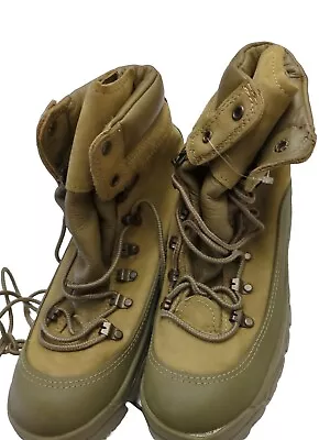 BATES US MILITARY  MOUNTAIN COMBAT BOOTS Size 8.5 W 101 Vibrant • $63.50