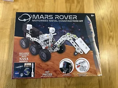 Mars Rover Motorised Metal Construction Kit Brand New Boxed  • £7.99