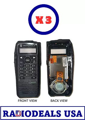 Motorola Genuine XPR6550 Complete Housing Only - Black - PMLN4646E - 3 PC • $237