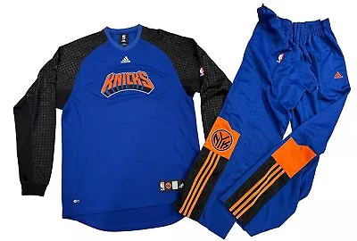 New York Knicks Warm Up Shirt  & Tear Away Pants Large Tall NWOT Vintage • $89