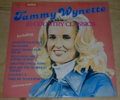 Tammy Wynette-20 Country Classics 12  Vinyl Record Cbs & Warwick 1977 • £5.99