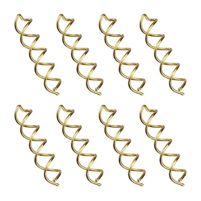 $8.28 • Buy 20pcs Metal DIY Hair Style Hair Pins Spiral Bobby Twist Screw Hair Spin Clip