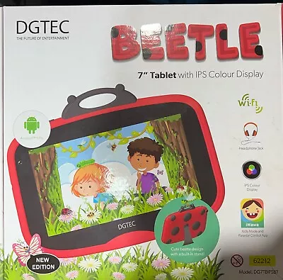 DGTEC Tablet 7” Red Colour Model:DG7TBIPSBT • $69