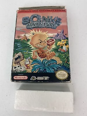 Bonk's Adventure (Nintendo NES) Rare Authentic & Original Box Only - NO GAME • $669.98